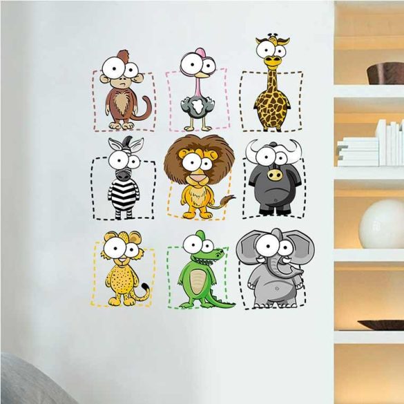  Sticker de perete cu imagini de animale
