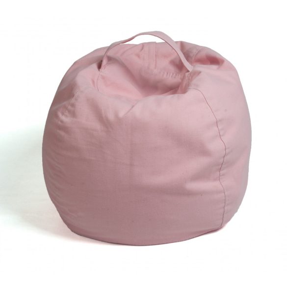 Fotoliu Bean Bag cu suport pentru pluș - Roz - MAXI