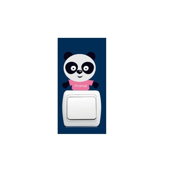 Pui micuți de animale – sticker de perete pentru întrerupător 10.