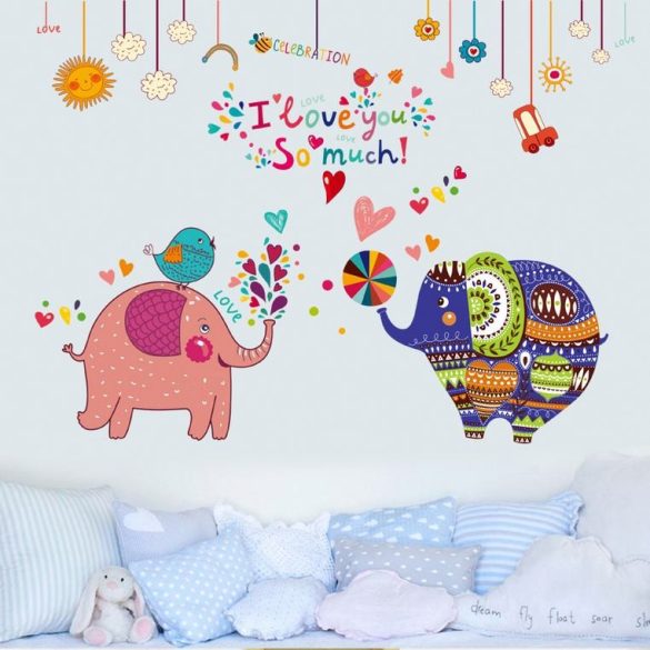 Elefanți colorate